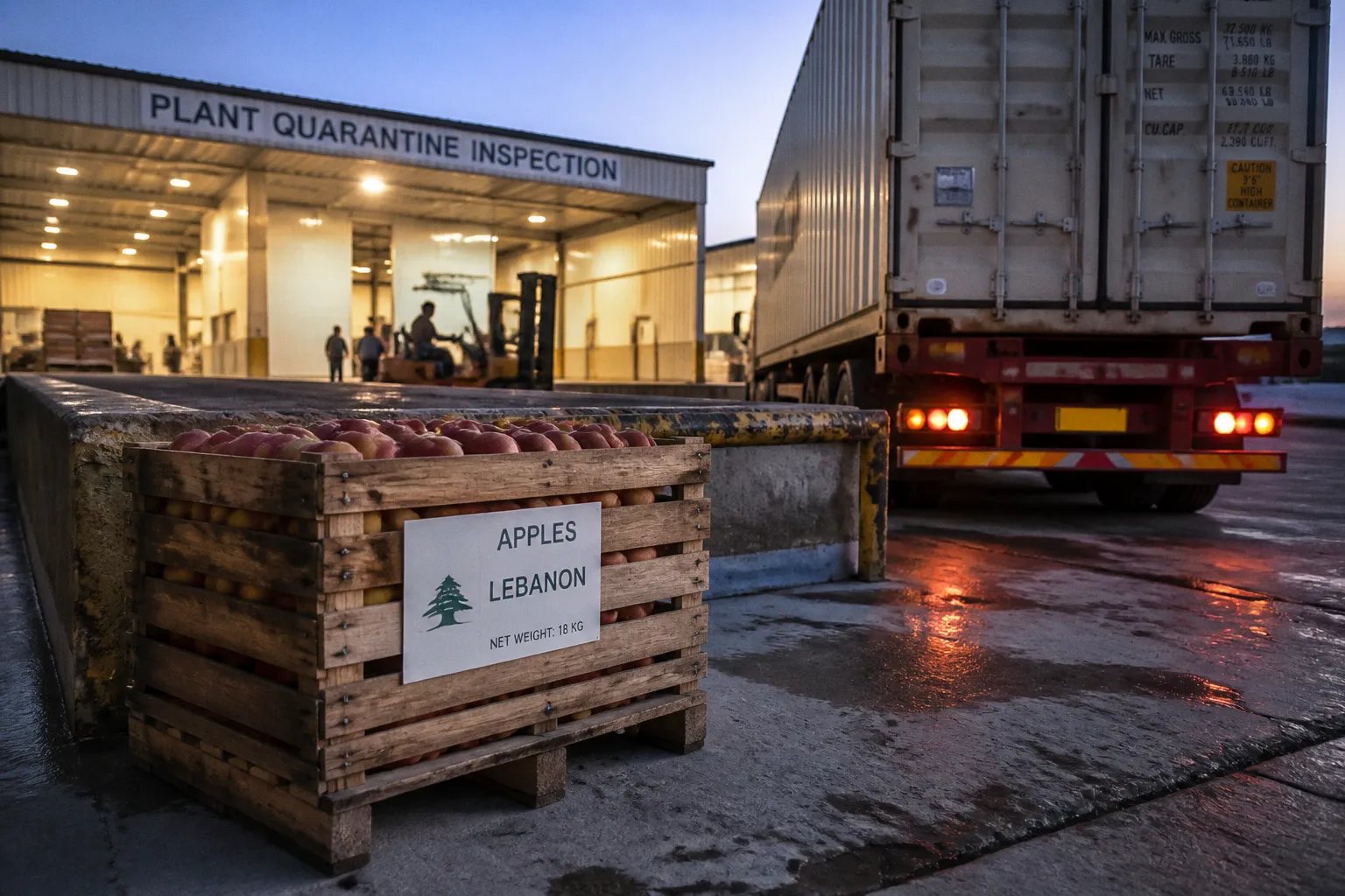 Apple exports to Egypt: a phytosanitary compliance plan
