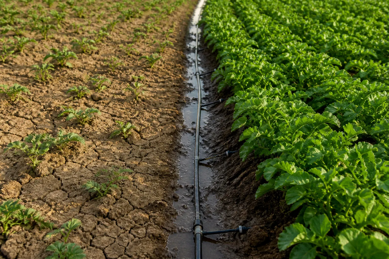 Automated fertigation: Bekaa farm yields before and after