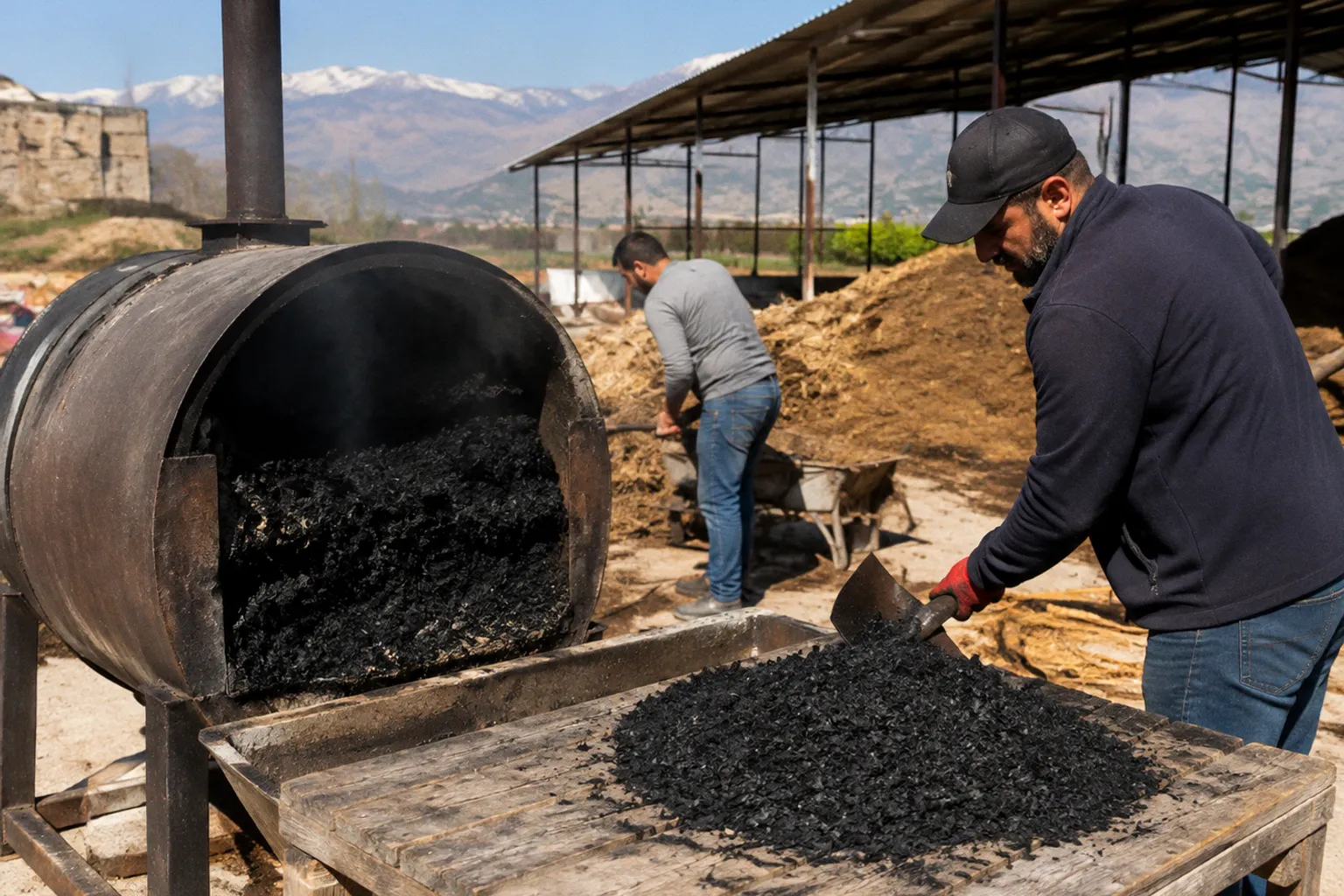 Biochar Production: A Low-Cost Farm Implementation Plan