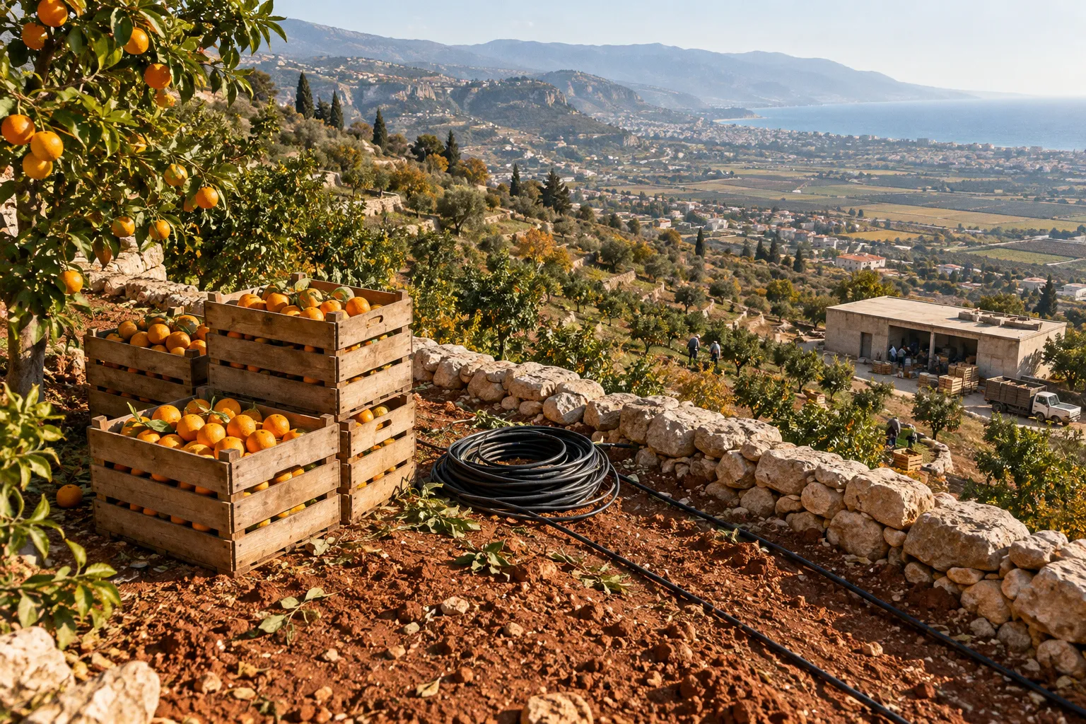 Citrus fruit shelf life: temperature shifts before and after