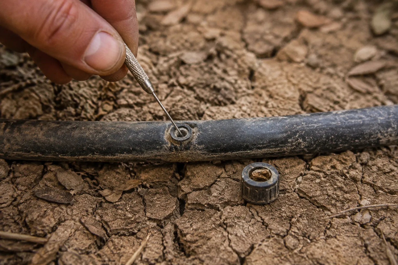 Clogged drip emitters: fast fix for Lebanese farms