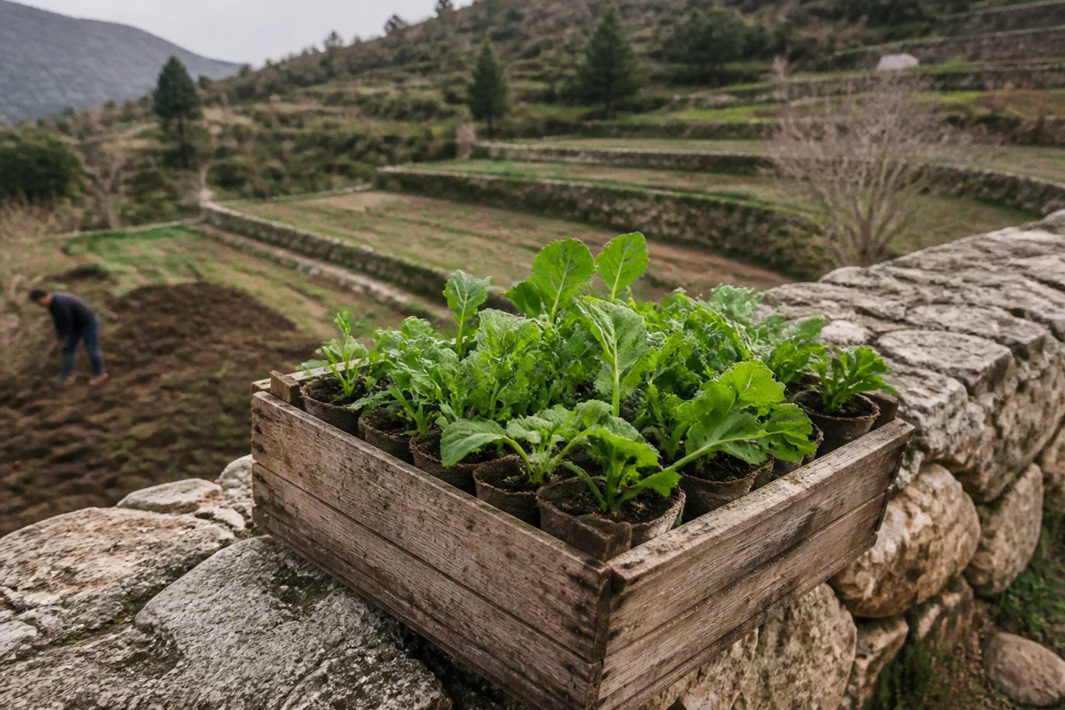 Cooperative seedling nursery: from site prep to distribution