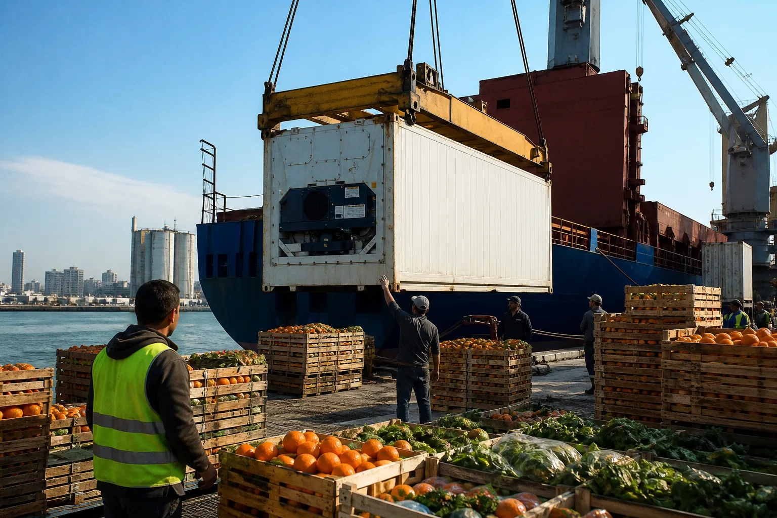 Lebanese Gulf exports: the shift from land to sea transit