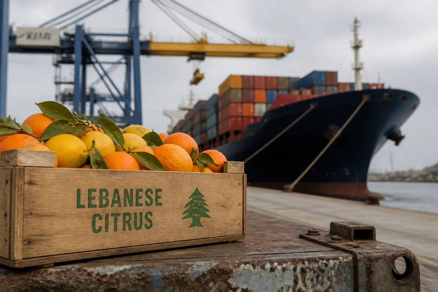 Lebanese Produce Exports: The Shift from Land to Sea