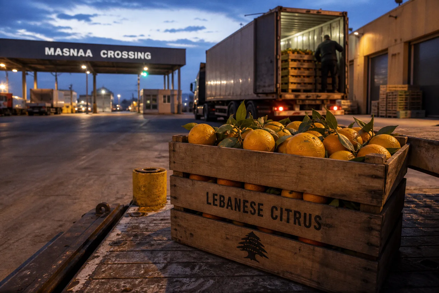Lebanese produce transit to the Gulf: a five-stage project
