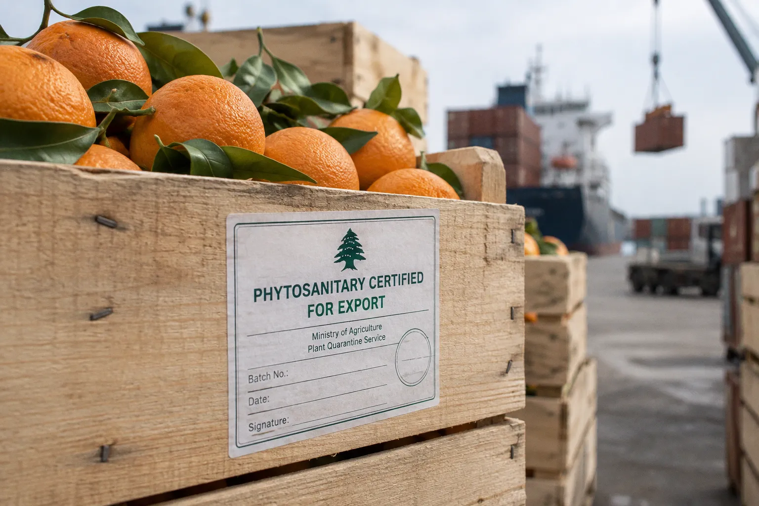 Phytosanitary certificates: a fast track for Lebanese exports