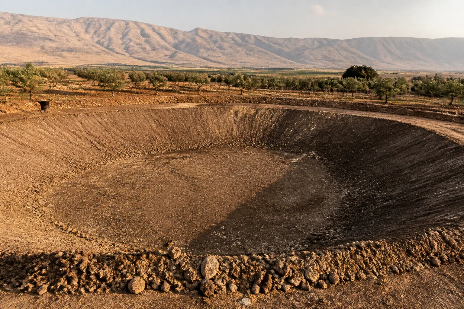 Rainwater harvesting in the Bekaa: a pond construction plan