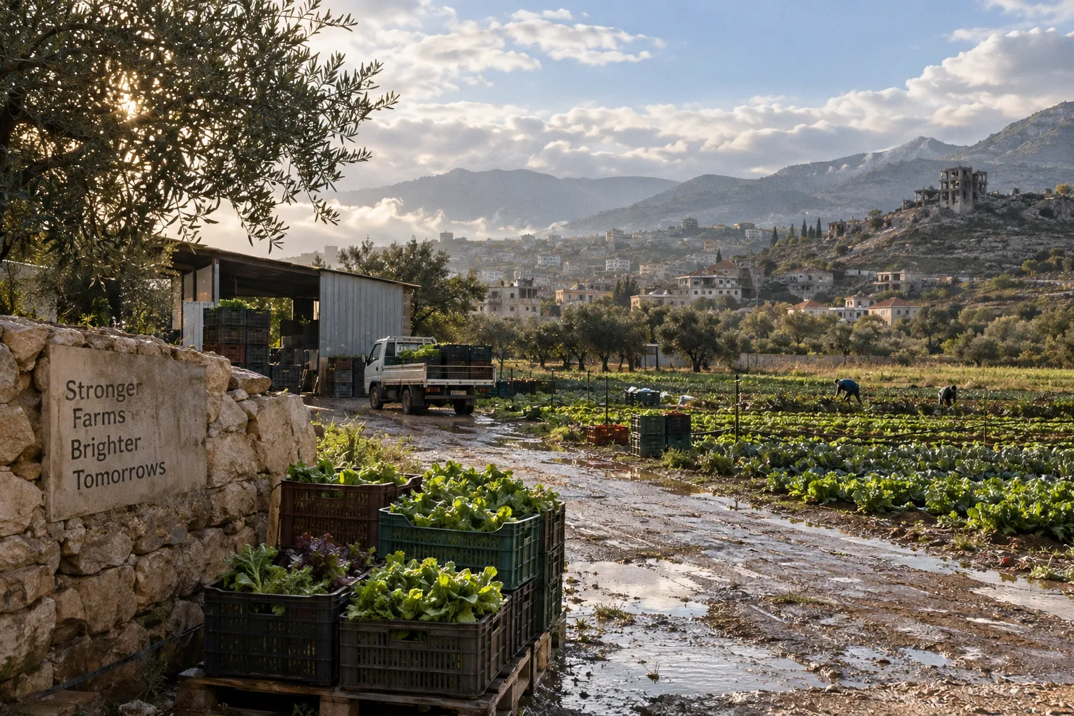 Supporting Lebanese Farming Cooperatives Through Economic and Environmental Crisis